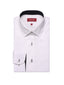 'Bespoke' White Micro Check Shirt - Back Details