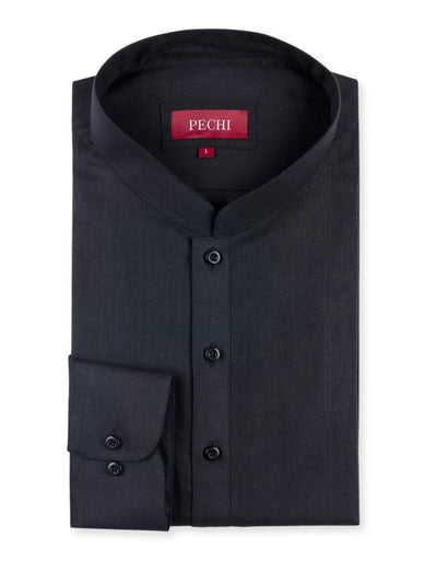 Basic Black Slub Shalwar Kameez