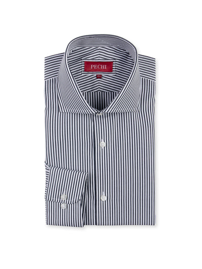 Black & White Bengal Stripe Shirt