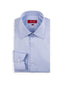 Blue Cotton Sateen Shirt