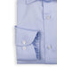 Blue Cotton Sateen Shirt