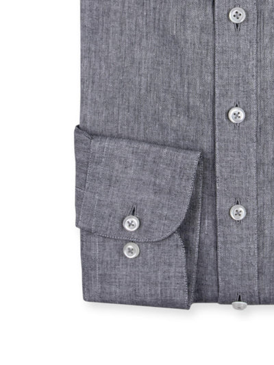 Charcoal Grey Slub Shalwar Kameez