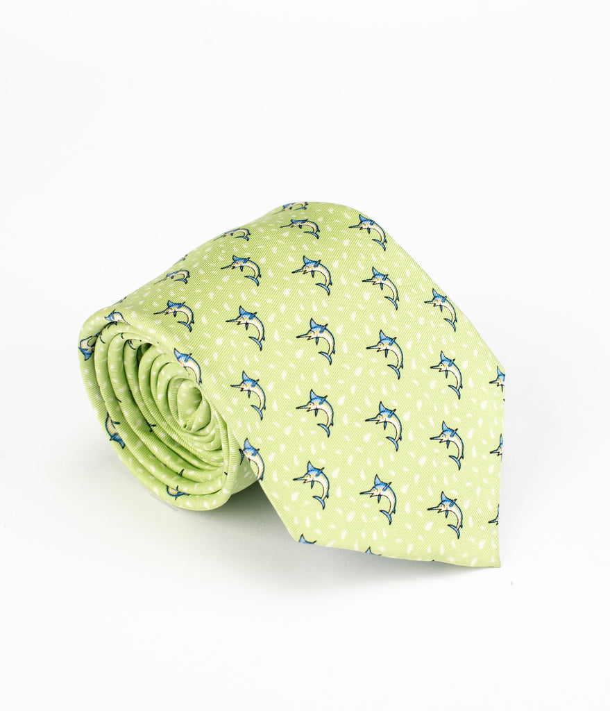 Green Dolphin Tie