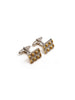 Gold & Silver Geometric Cufflinks