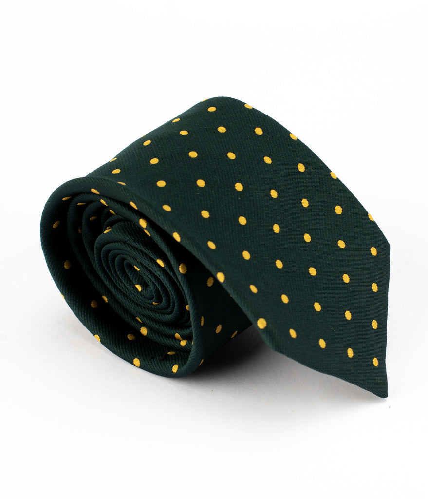 Yellow Polka Dots Tie