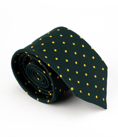Yellow Polka Dots Tie