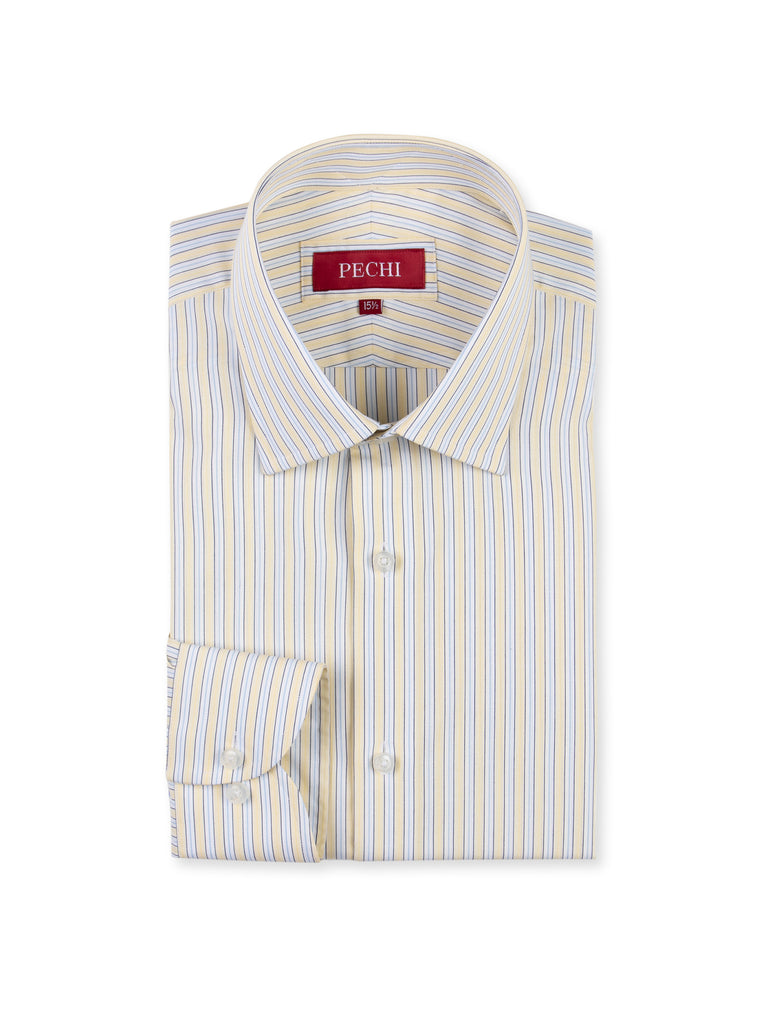 Lime Yellow Stripe Shirt