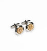 Round Fancy Cufflinks
