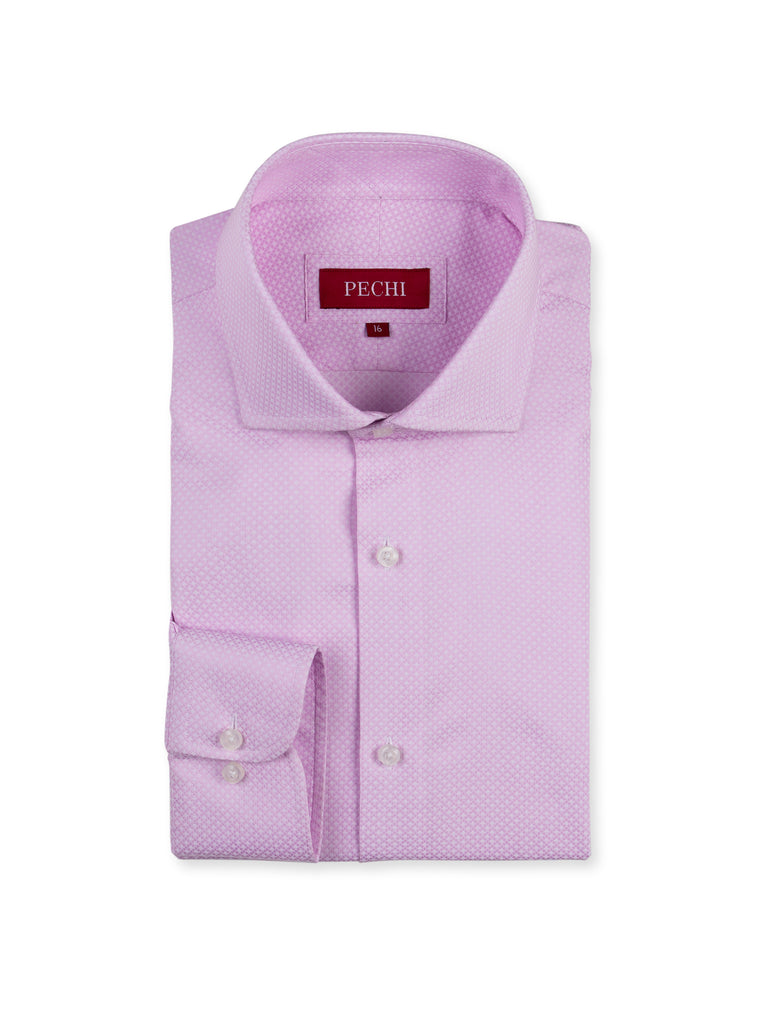 Pink Dobby Shirt