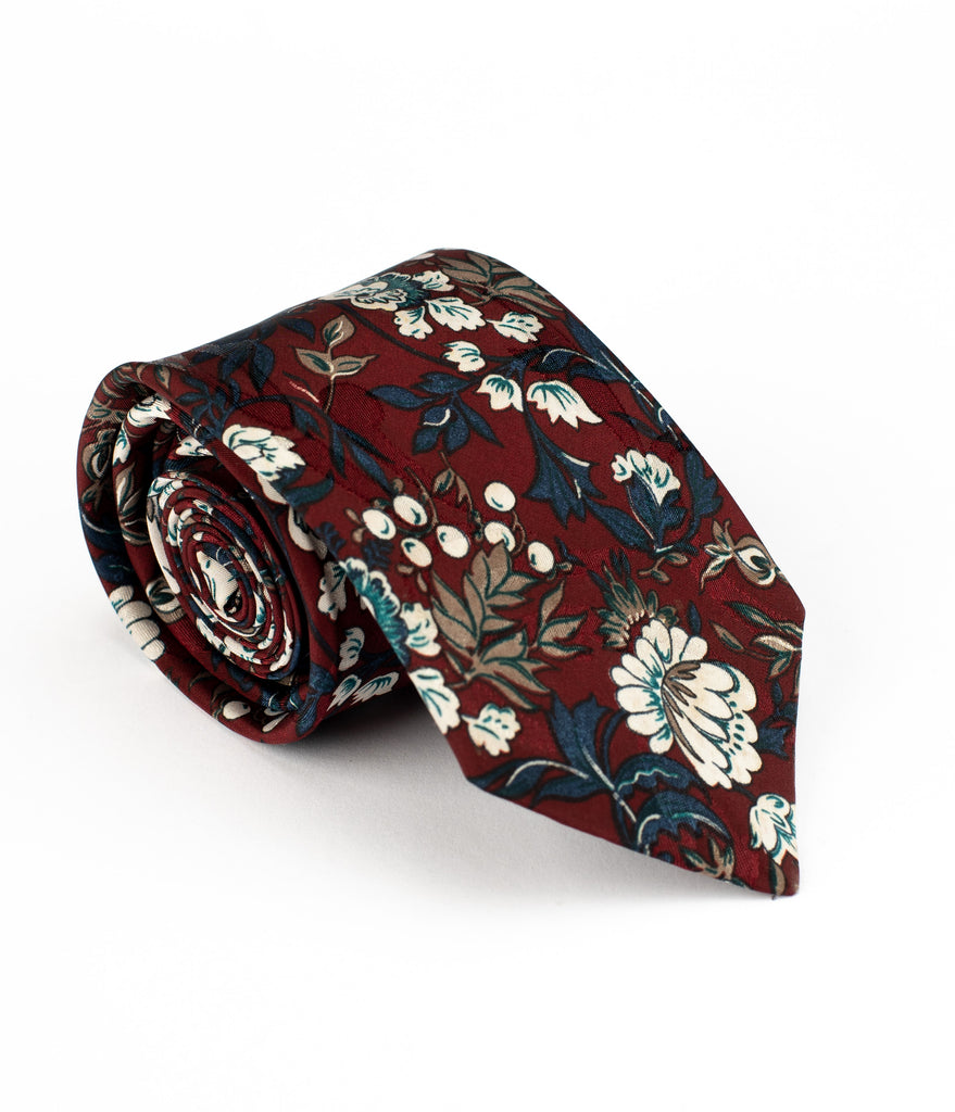 Multi Floral Tie