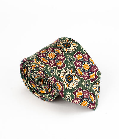 Multi Floral Tie