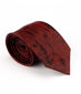 Red & Black Floral Tie